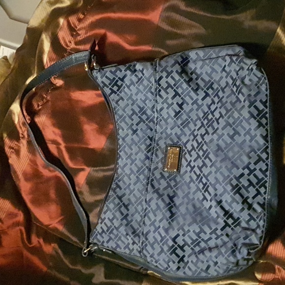 Tommy Hilfiger Bags Tommy Hilfiger Blue Purse Poshmark